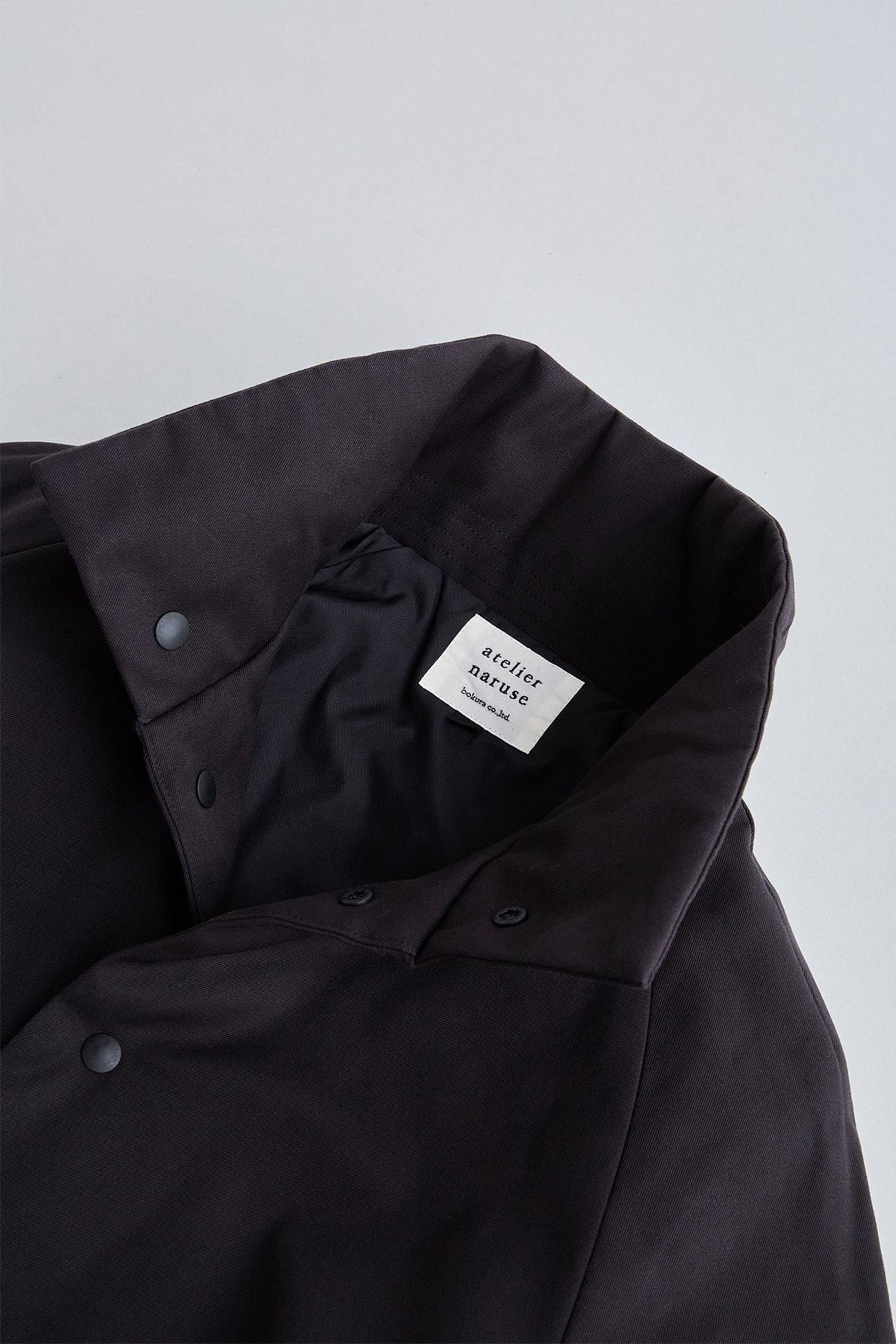 cotton batting coat / black - atelier naruse｜Online store｜the an