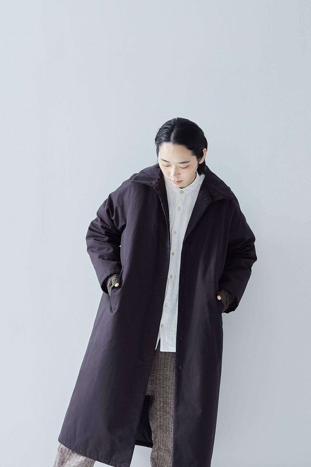 cotton batting coat / black - atelier naruse｜Online store｜the an