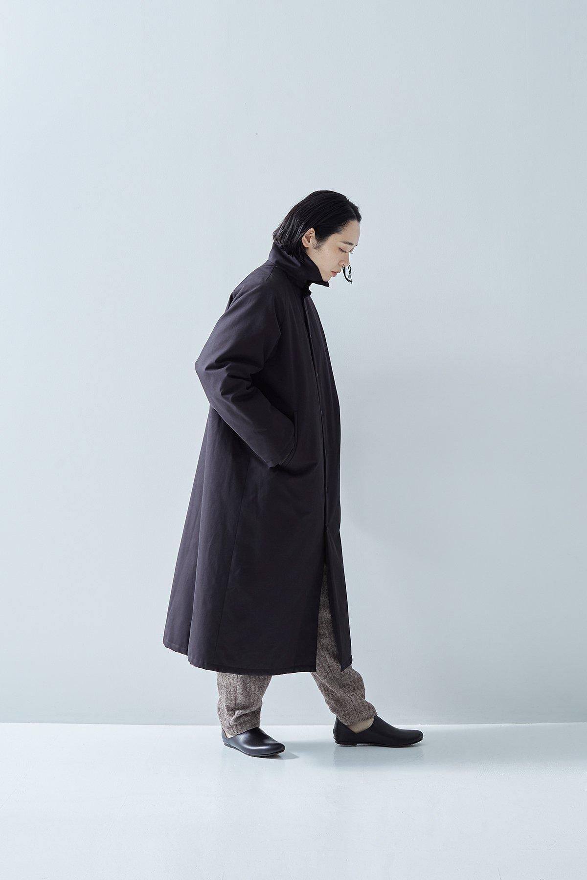 cotton batting coat / black - atelier naruse｜Online store｜the an