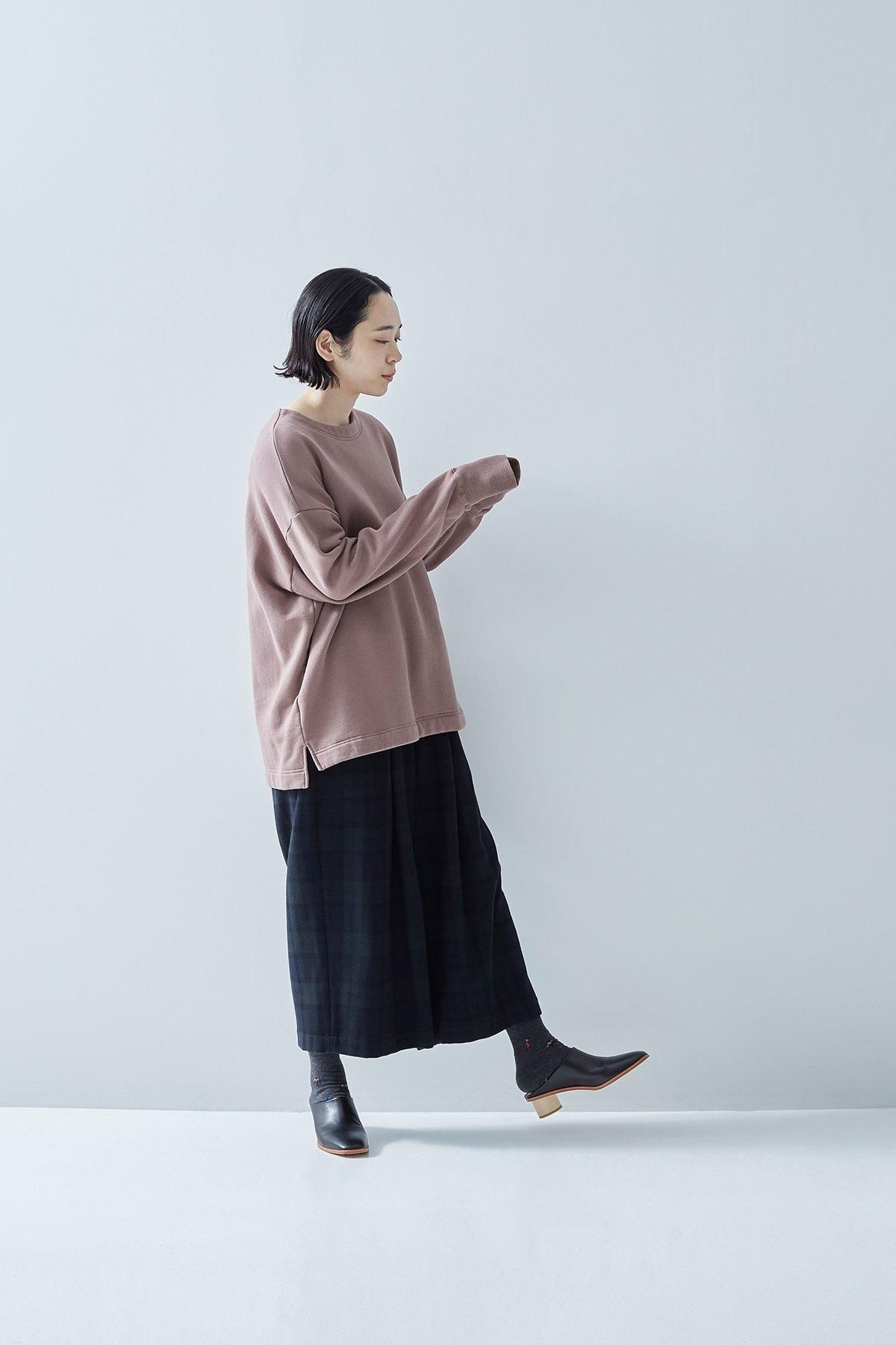 cotton fleece lining pullover - atelier naruse｜Online store｜the an