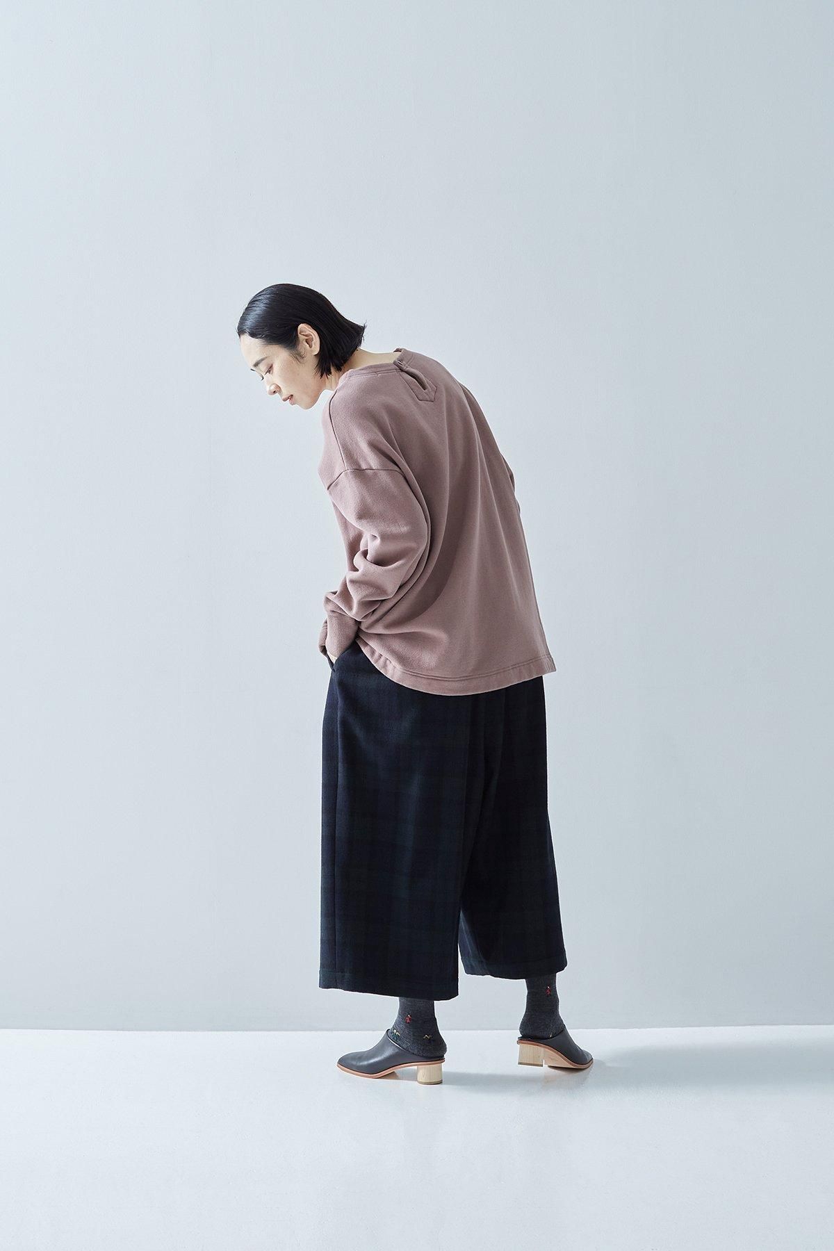 cotton fleece lining pullover - atelier naruse｜Online store｜the an