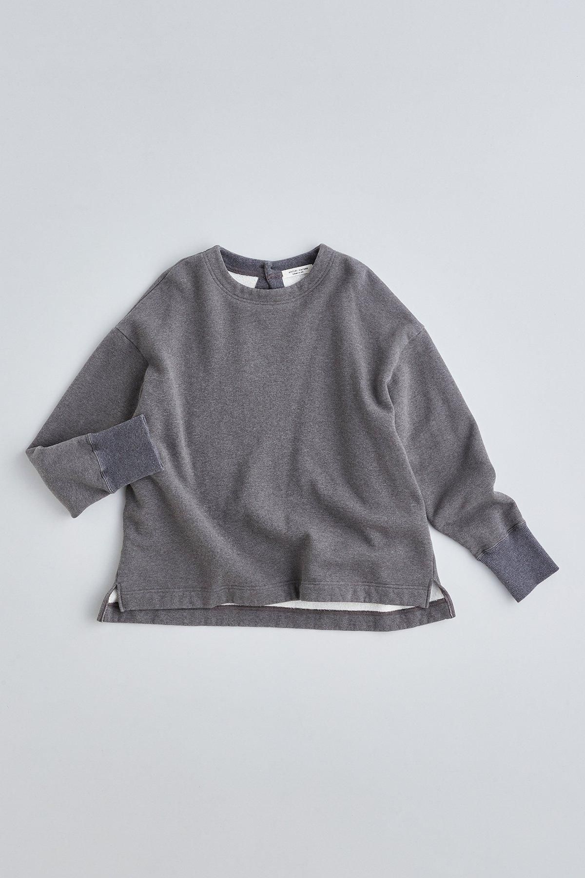 atelier naruse★コットンスウェットプルオーバー 裏毛 atelier naruse☆コットンスウェットプルオーバー 裏毛 atelier