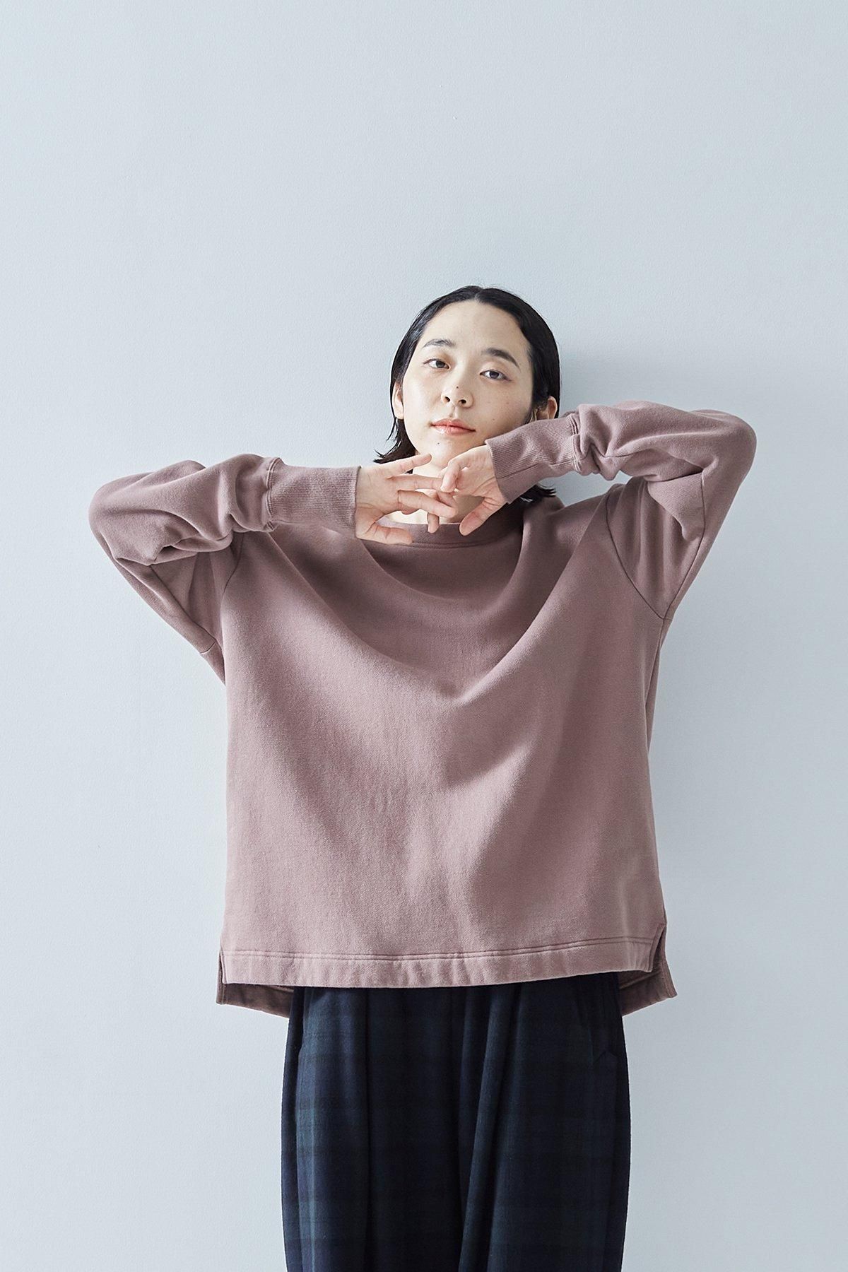 cotton fleece lining pullover - atelier naruse｜Online store