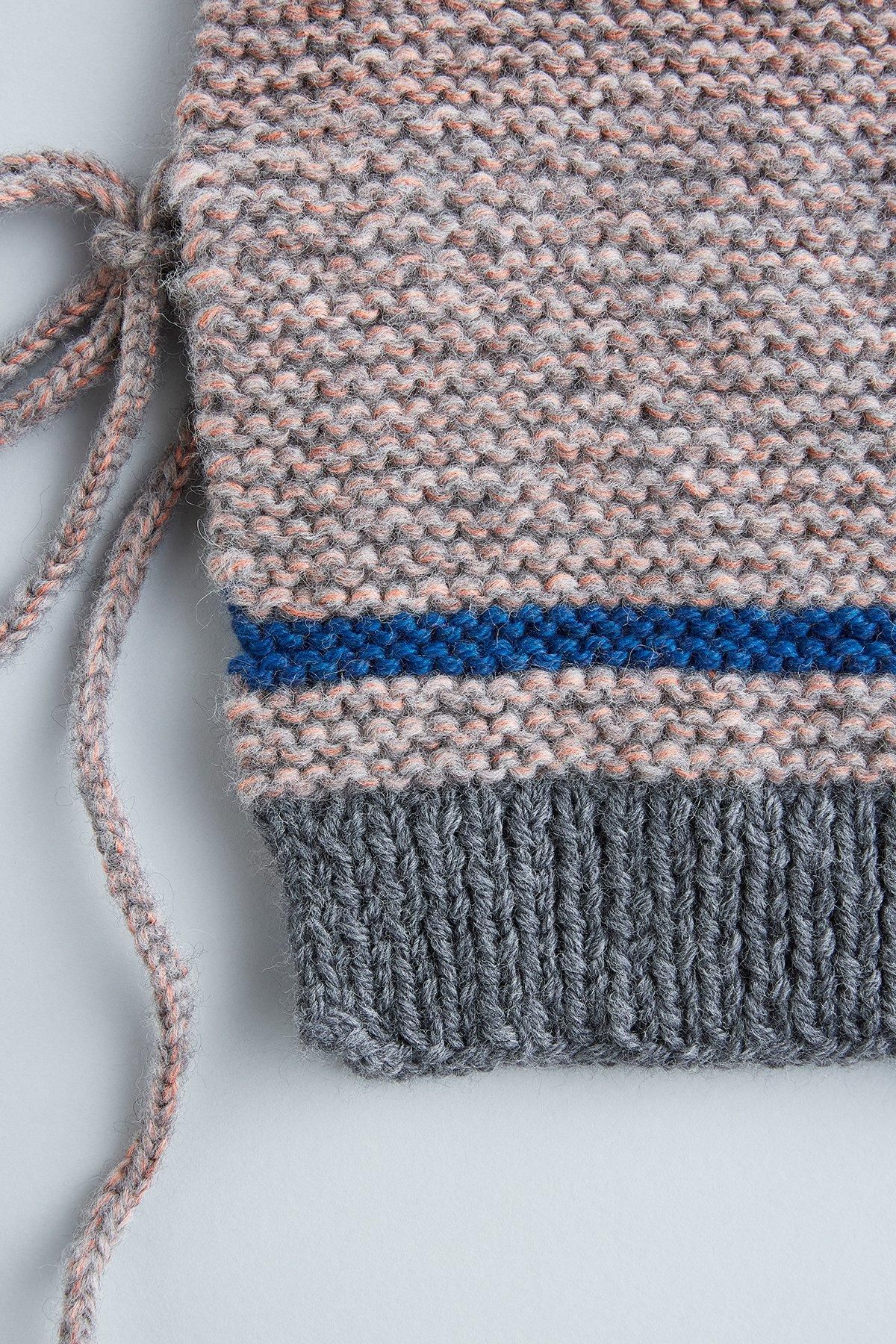 DARUMA × atelier naruse｜GEEK ~mong-mal~ hand knitted vest / pink