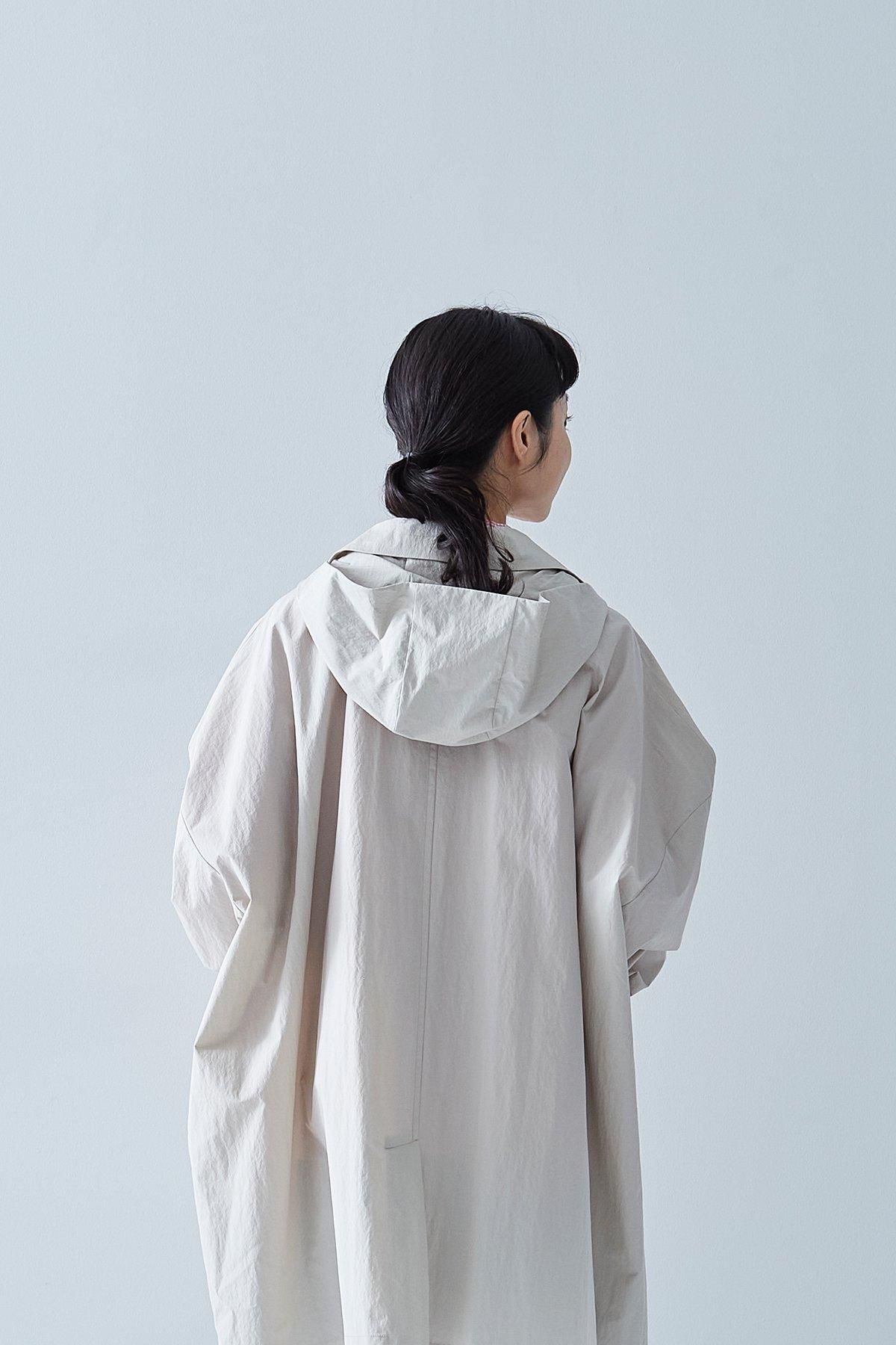 アトリエナルセ コットンナイロンタフタフーデットコート atelier naruse | フーデットコート - c a b i n e t