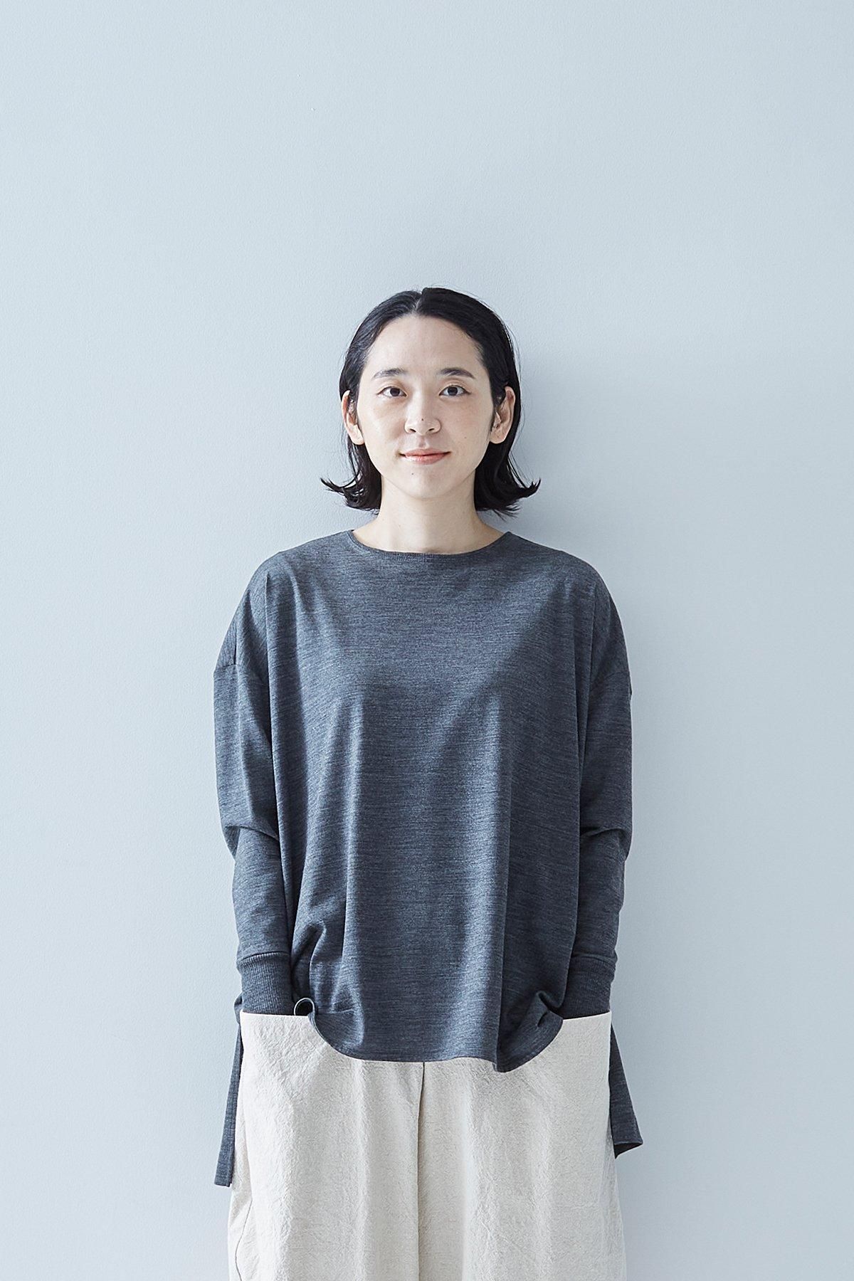 wool knit cut&sewn +rib - atelier naruse|Online store|the an wool knit cut&sewn +rib - atelier naruse|Online store|the an