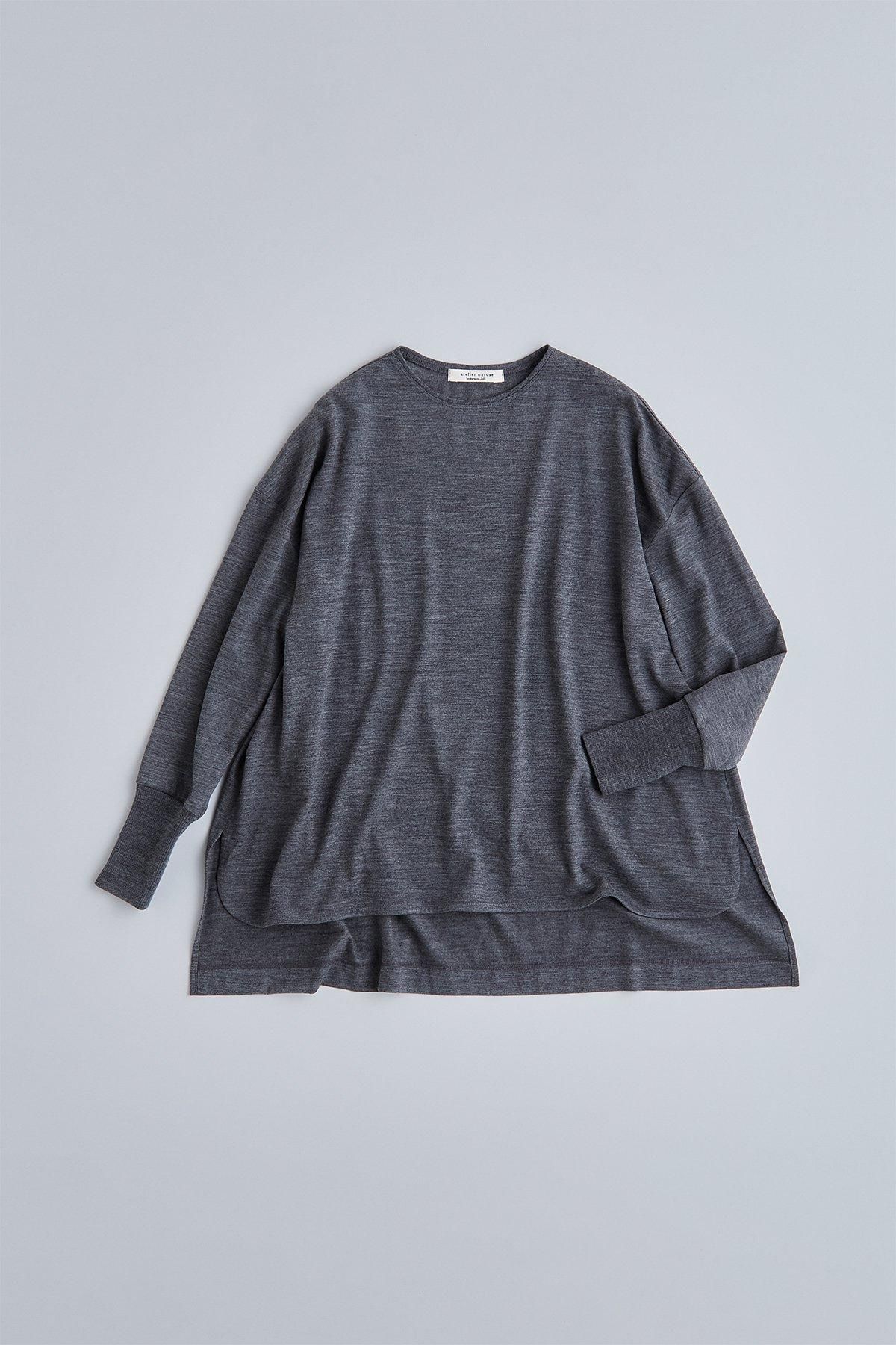 wool knit cut&sewn +rib - atelier naruse|Online store|the an wool knit cut&sewn +rib - atelier naruse|Online store|the an