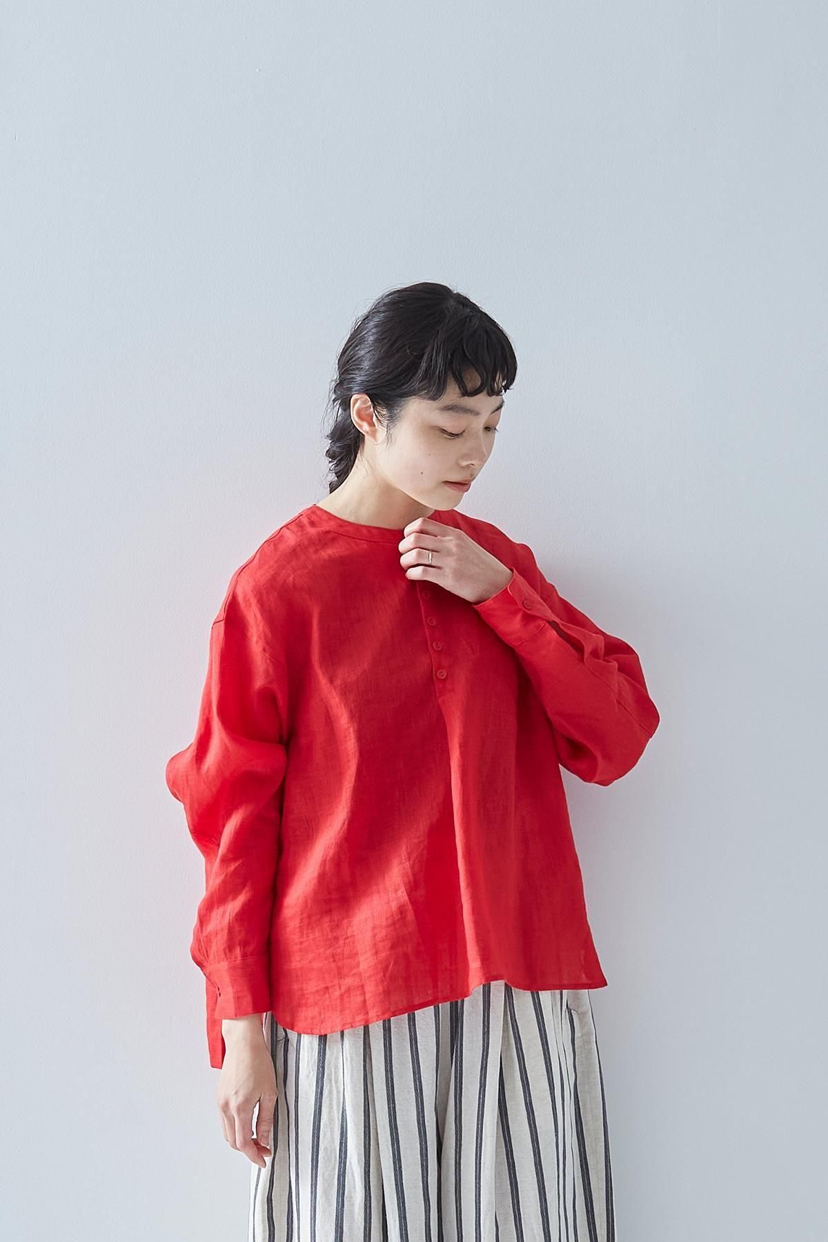 linen smock blouse - atelier naruse｜Online store｜the an