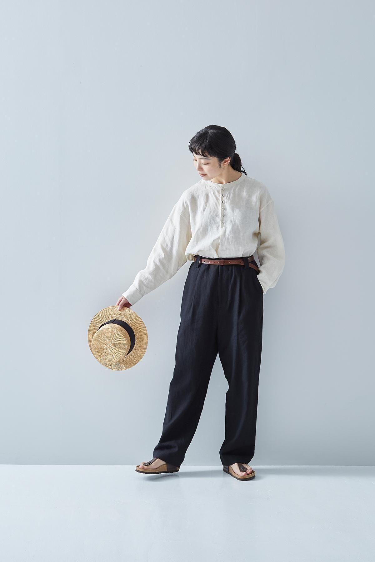 linen smock blouse - atelier naruse｜Online store｜the an