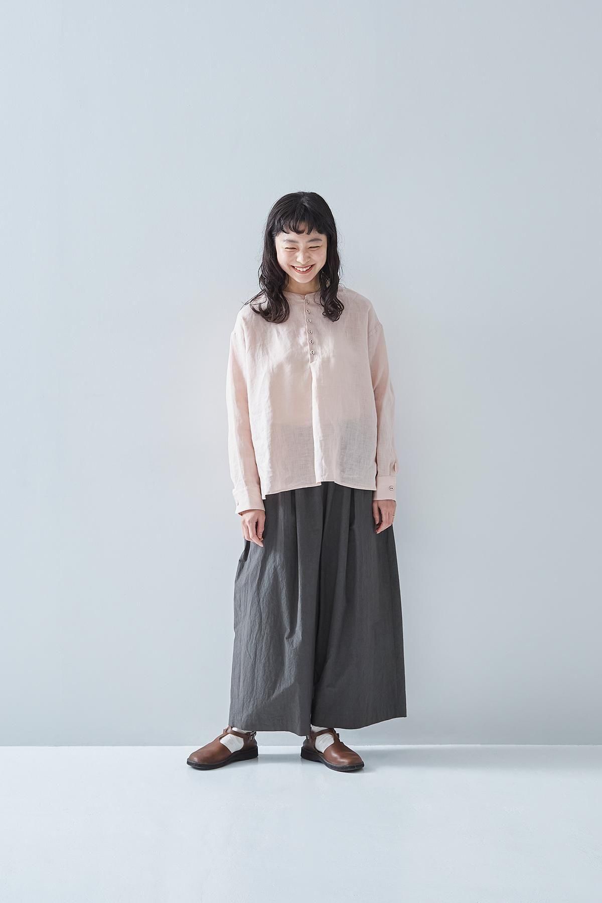 linen smock blouse - atelier naruse｜Online store｜the an
