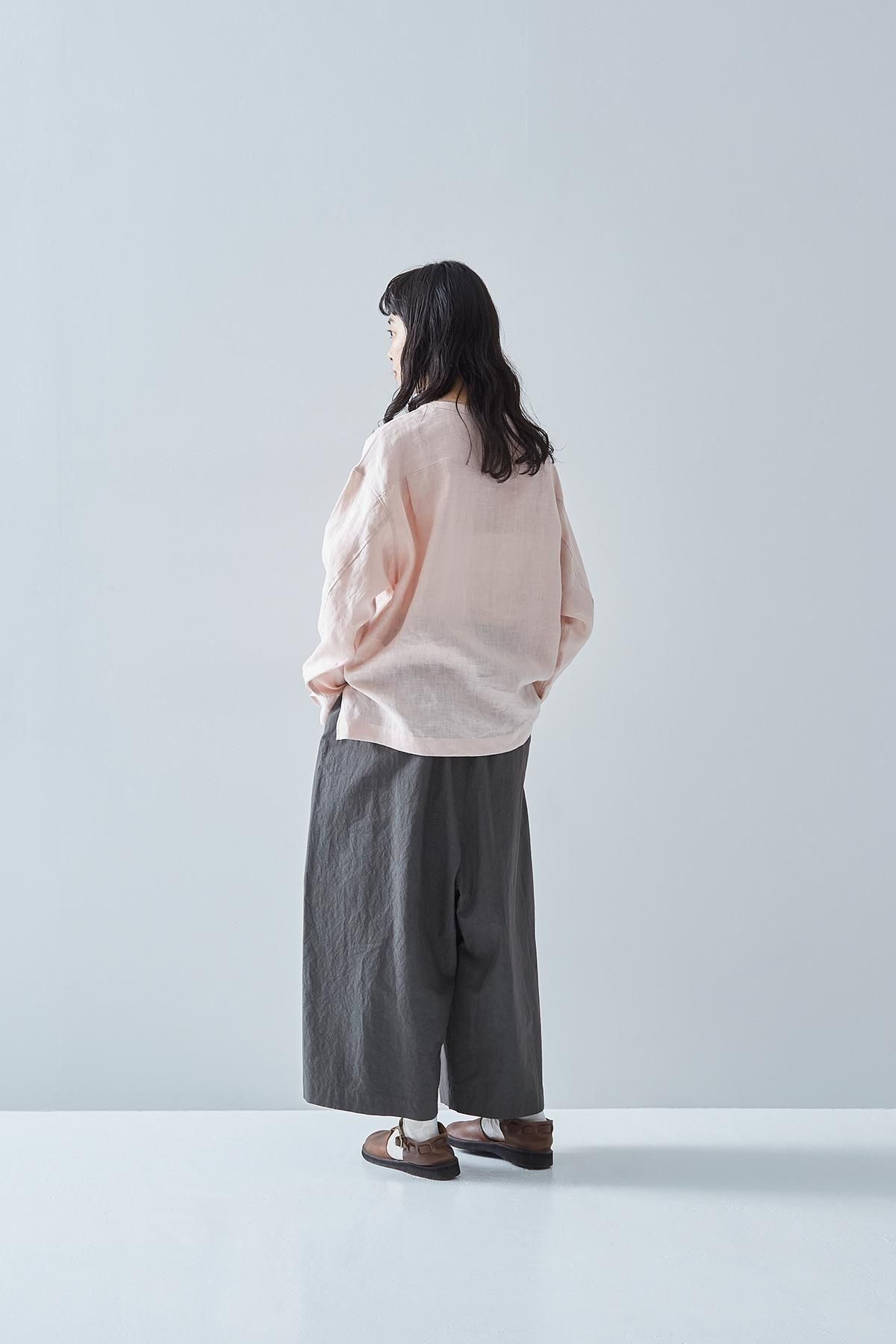 linen smock blouse - atelier naruse|Online store|the an linen smock blouse - atelier naruse|Online store|the an