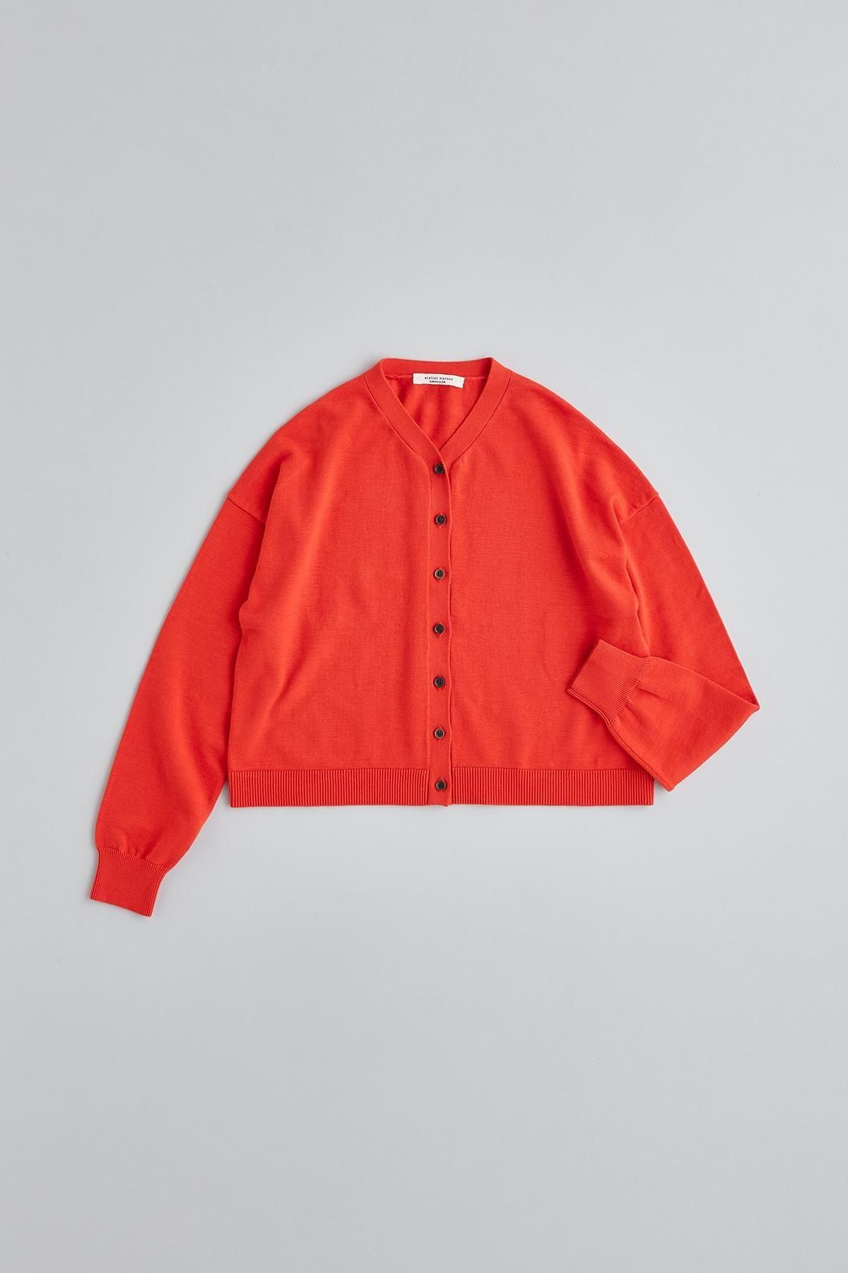 cotton wool knit cardigan - atelier naruse｜Online store｜the an