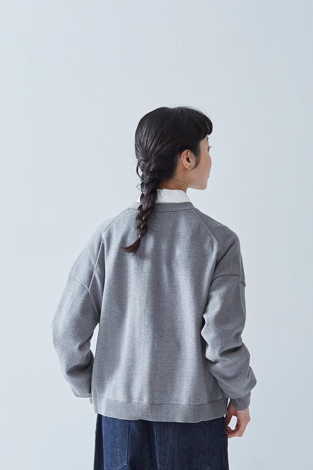 cotton wool knit cardigan - atelier naruse｜Online store｜the an
