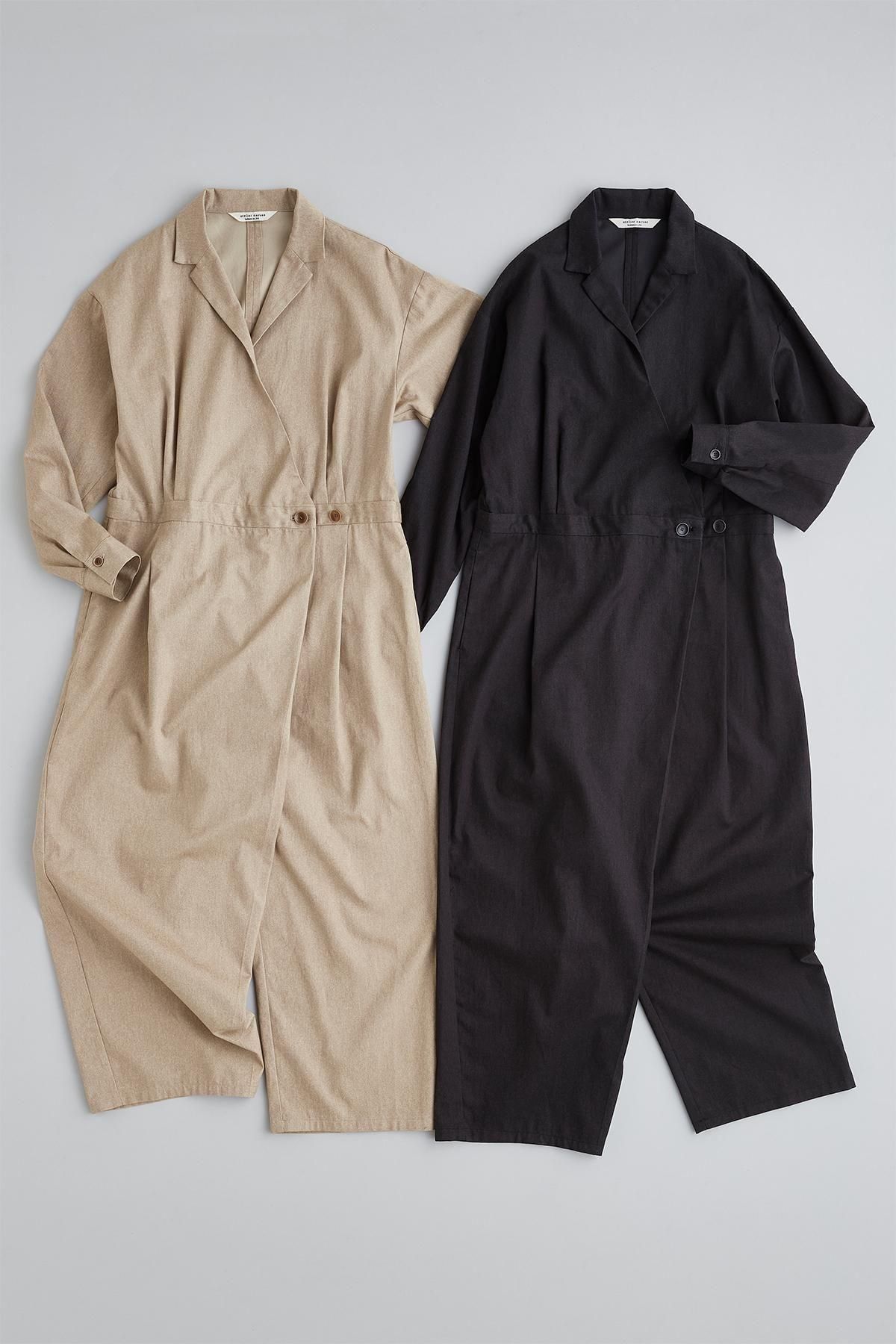 cotton cache-coeur jump suit