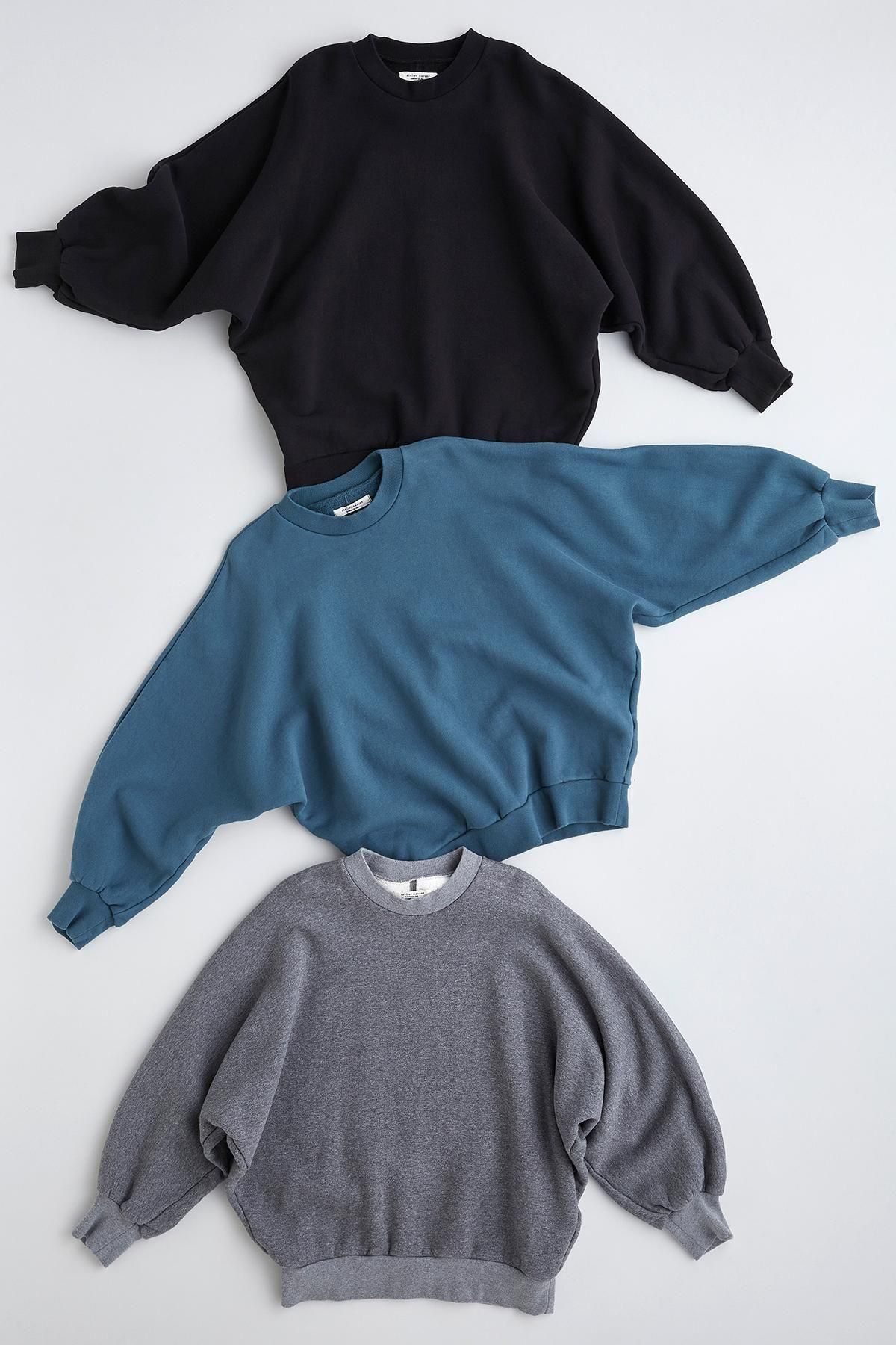 cotton fleece balloon cut&sewn