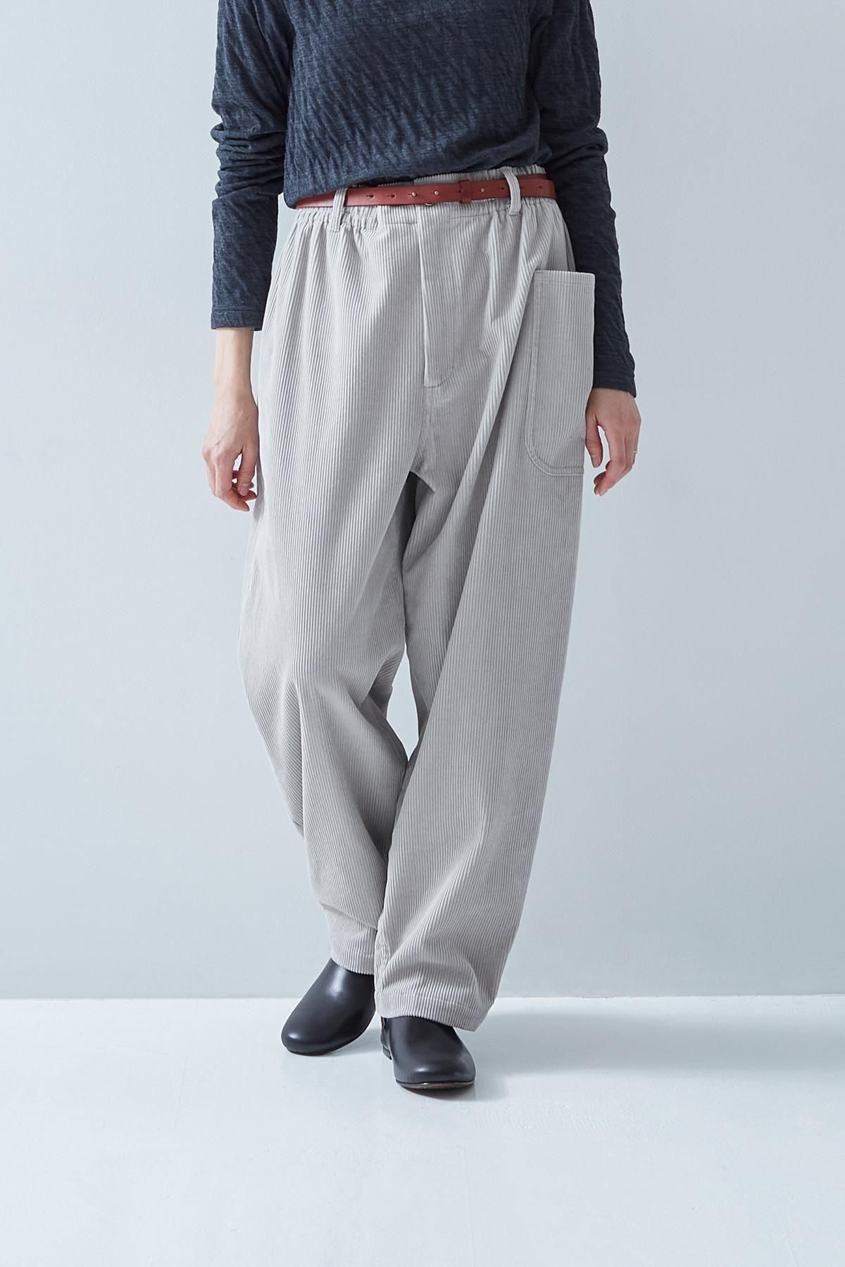 パンツ ateliernaruse cotton corduroy pants cotton corduroy pants - atelier naruse｜Online store｜the an