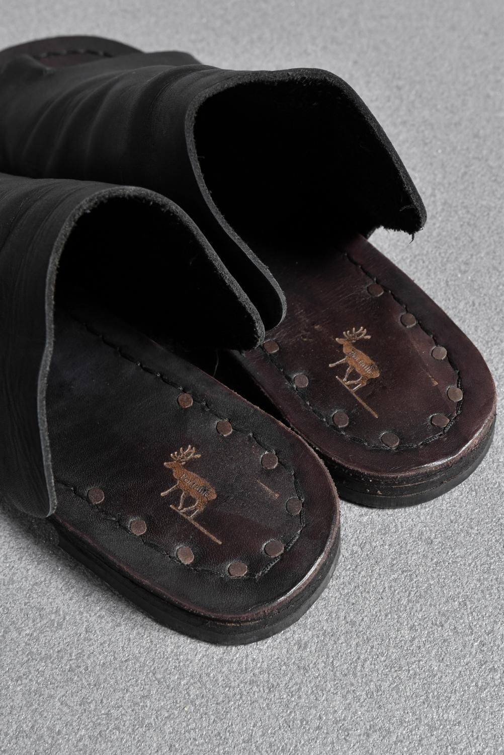 portaille.ポルタユ レザー.トングサンダル 23.0-23.5 毎週更新