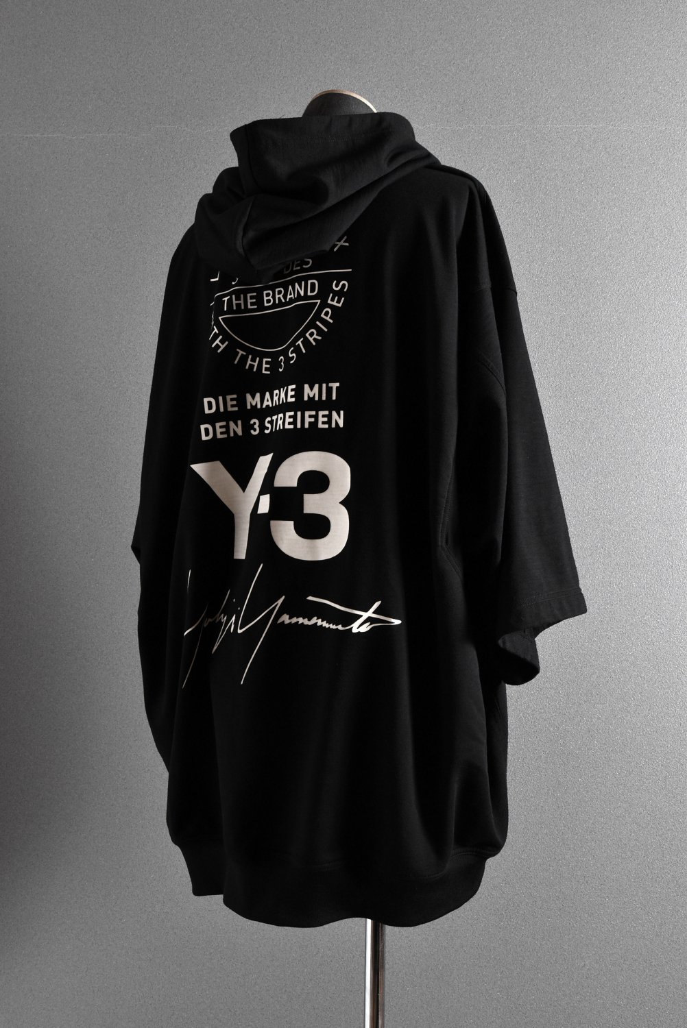18SS Y-3 Yohji Yamamoto 15周年 オーバーサイズ フーディー パーカー ...