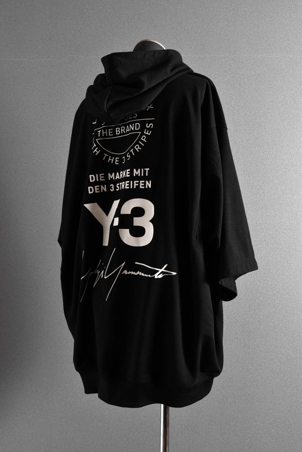 《新品》稀少 S Supreme X Yohji Yamamoto 黒 パーカーPOC_ALLITEM