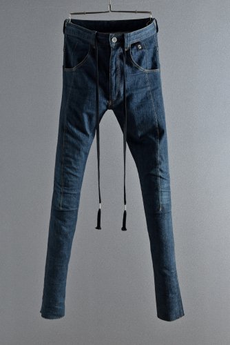 N/07 18SS Darts-Structure Skinny Pants #THIN / Elastic DENIM (INDIGO) 46 ̥ʥ