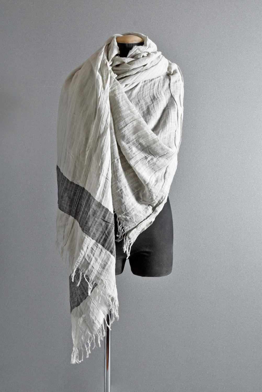 美品 Nilos ニルズ 16ss 大判ストール ポンチョ ブランド古着のセレクトショップ Le Construction Store 大阪北堀江 Rick Owensやboris Bidjan Saberi Incarnationなどのユーズド販売