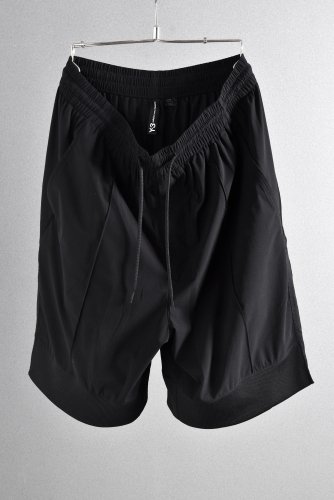 <img class='new_mark_img1' src='https://img.shop-pro.jp/img/new/icons1.gif' style='border:none;display:inline;margin:0px;padding:0px;width:auto;' /> 19SS Y-3 3-Stripes Material Mix Shorts M BLACK 磻꡼ 硼 