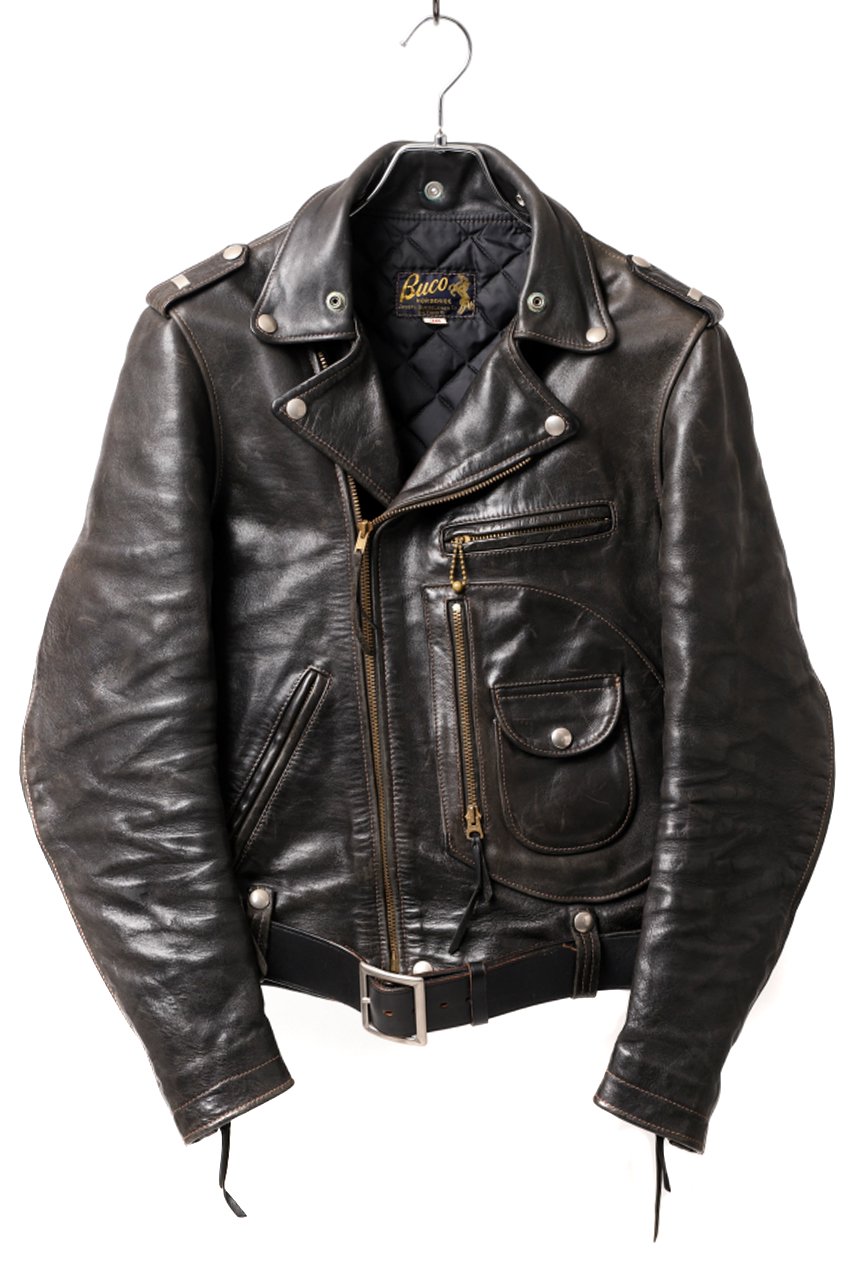 THE REAL McCOY'S BUCO J-24L HORSEHIDE LEATHER JACKET ...