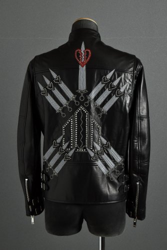 VALENTINO GARAVANI / 20AW Loveblade Biker Leather Jacket  / size 46 (BLACK) 国内正規 美品 ヴァレンティノ ガラヴァーニ