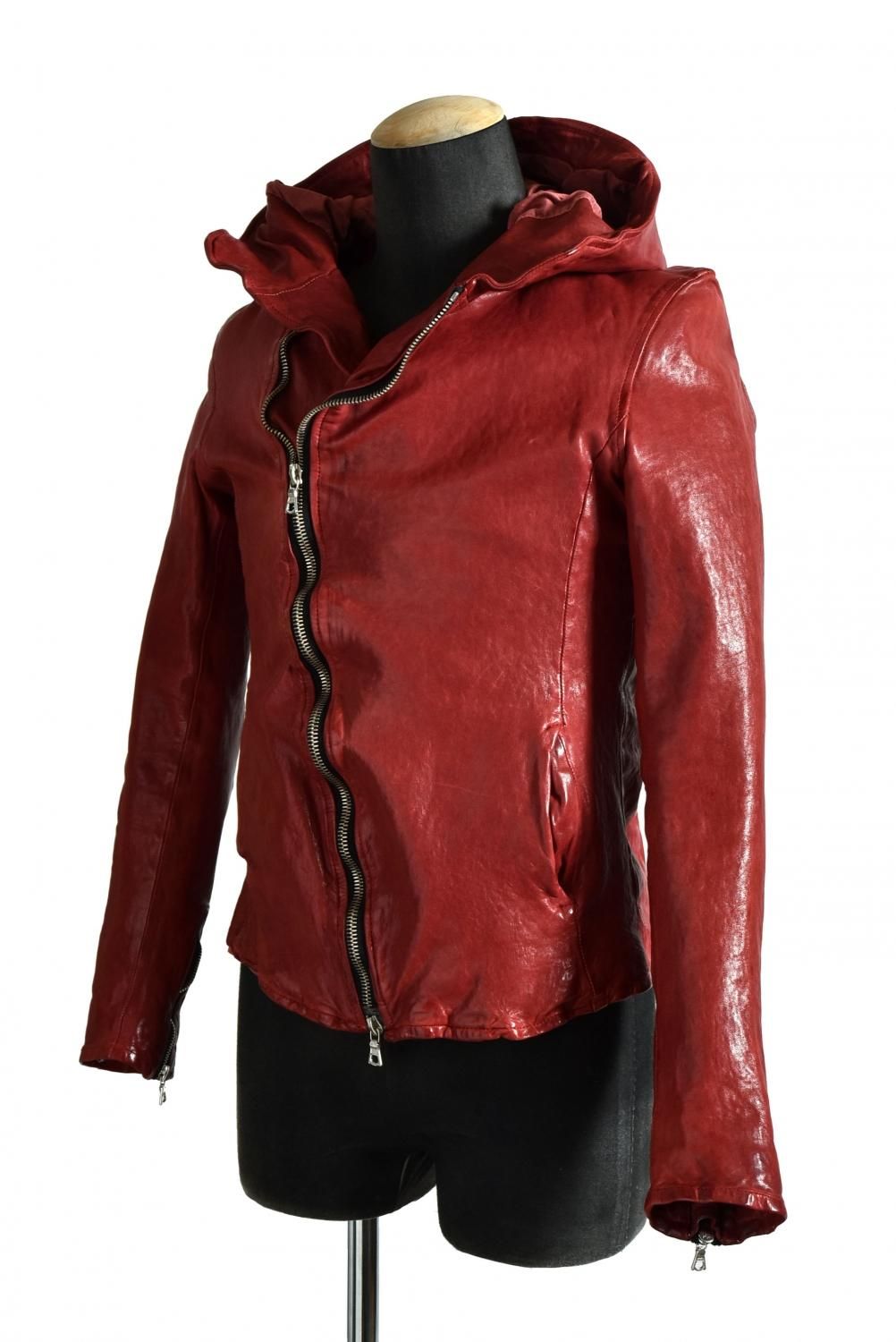 バックラッシュ ジャパンホース製品染めフードパーカー ブルー