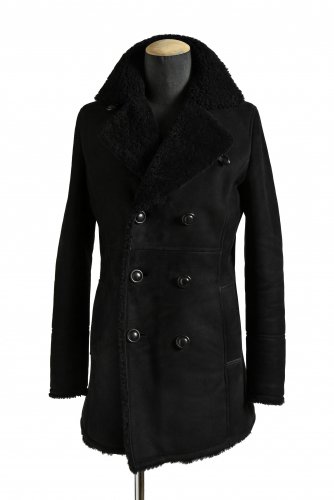 1PIU1UGUALE3  Mouton Ranch Coat / size 4(M) / (BLACK) ࡼȥ 