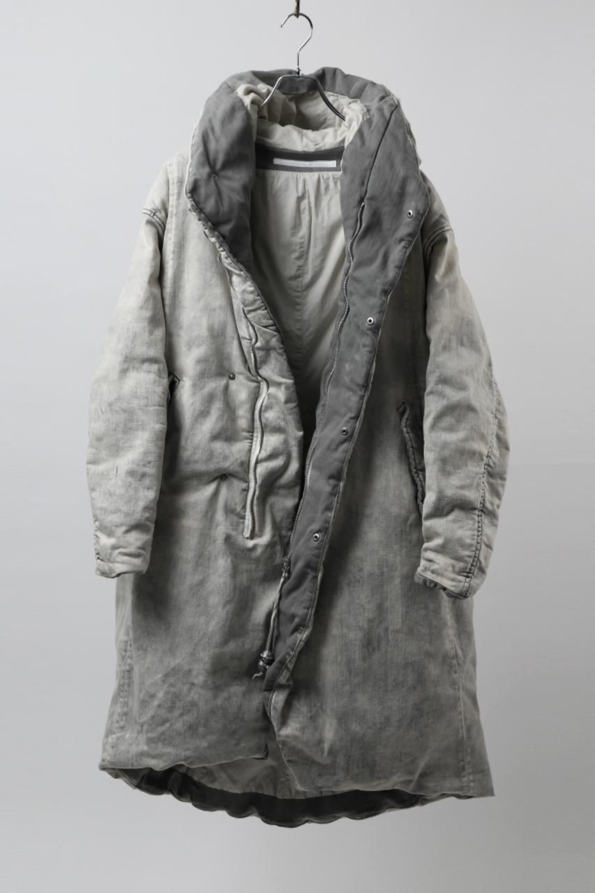 【yuni】 Pe washer hooded コート yuni ユニ Pe washer hooded コート - GIG Webshop