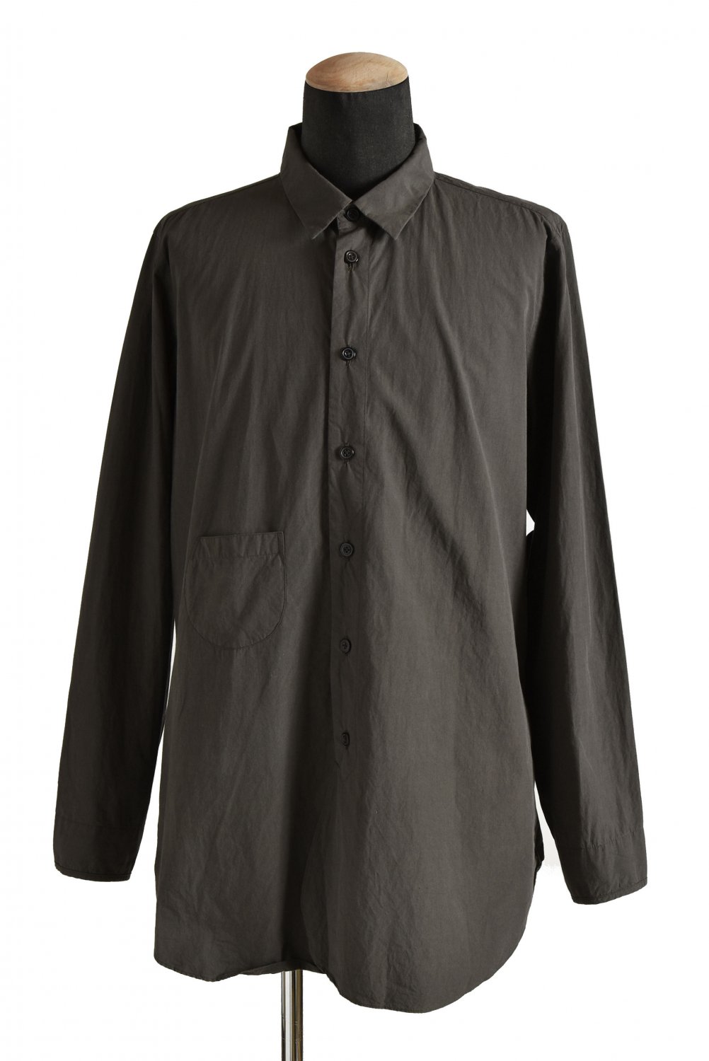 KLASICA 19AW SABRON BUTTON FRY SHIRT / TYPE-WRITER CLOTH / size 3