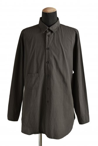 <img class='new_mark_img1' src='https://img.shop-pro.jp/img/new/icons1.gif' style='border:none;display:inline;margin:0px;padding:0px;width:auto;' />KLASICA 19AW SABRON BUTTON FRY SHIRT / TYPE-WRITER CLOTH / size 3 (KH.GREY) クラシカ