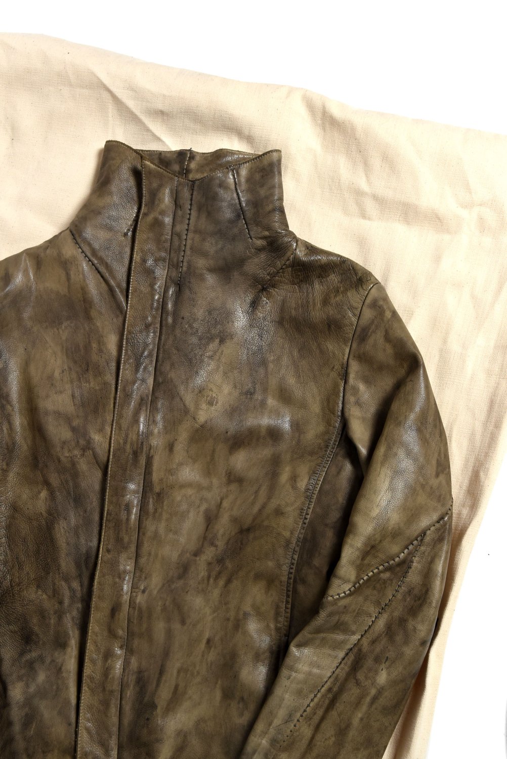 incarnation 美品 SOFT CALF SPIRAL ARM BLOUSON 