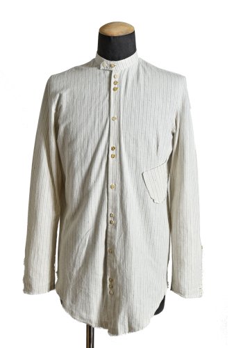 <img class='new_mark_img1' src='https://img.shop-pro.jp/img/new/icons1.gif' style='border:none;display:inline;margin:0px;padding:0px;width:auto;' />Marc Point 18SS Vintage Cloth Shirt / size 44 (WHITE) マークポイント