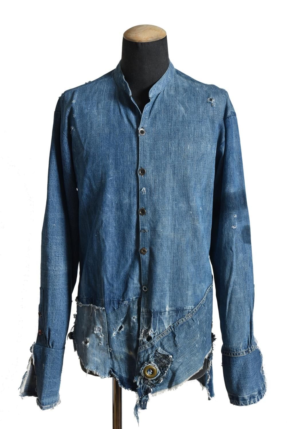 GREG LAUREN / 新品 ”The Vintage Denim Studio Shirt 