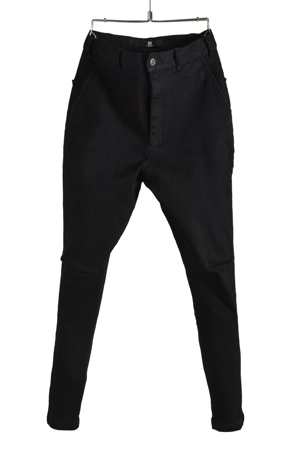 CAMBIO (カンビオ) 美品 裾ZIP ジョッパーデニム パンツ / size S (BLACK) / ブランド古着のセレクトショップ - Le;construction Store 大阪北堀江 / Rick OwensやBoris Bidjan ...