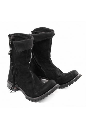Portaille 	exclusive PL20 Asymmetry Layered Zip Boots