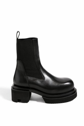 RICK OWENS 22AW 美品 チャンキーヒール チェルシーブーツ / BEATLE BOGUN  / size 41 (26cm) BLACK ブーツ