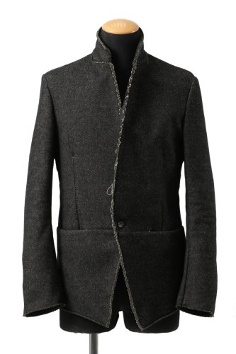 <img class='new_mark_img1' src='https://img.shop-pro.jp/img/new/icons1.gif' style='border:none;display:inline;margin:0px;padding:0px;width:auto;' />incarnation x LOOM exclusive 1B JACKET / TWEED & HEAT PERFORM / size S (GREY)