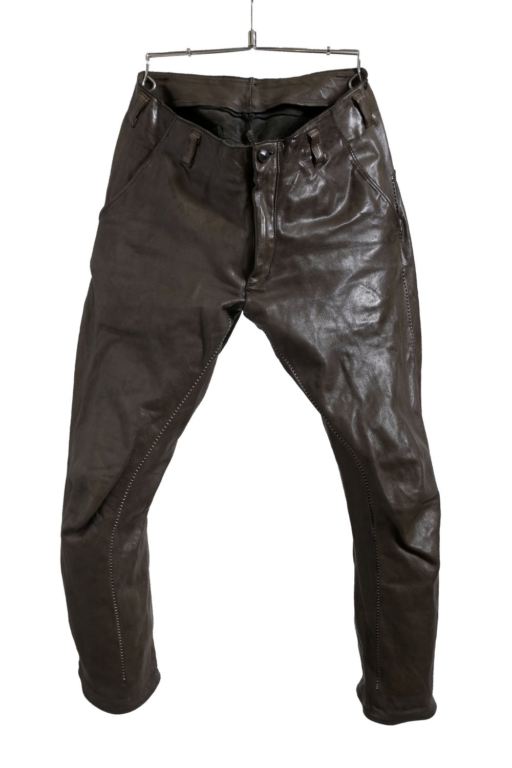 【RAW+/ロゥタス】Leather Cropped Pants