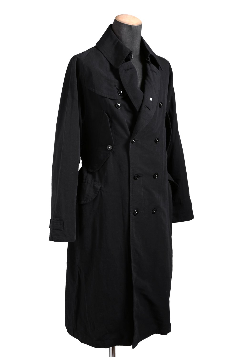 KLASICA / 美品 GRANADO / FRENCH MILITARY MORTORCYCLE COAT / (BLACK