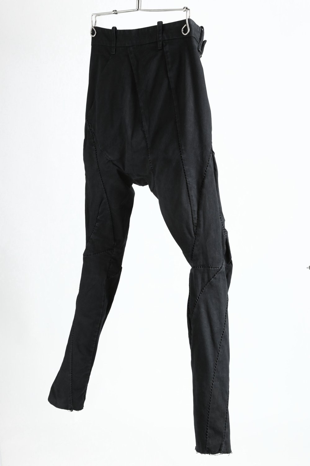 LEON EMANUEL BLANCK / DISTORTION SKINNY PANTS / HYPERFLEX (STRETCH) / size  46 (BLACK) / ブランド古着のセレクトショップ - Le;construction Store 大阪北堀江 / Rick  OwensやBoris Bidjan Saberi、incarnationなどのユーズド販売