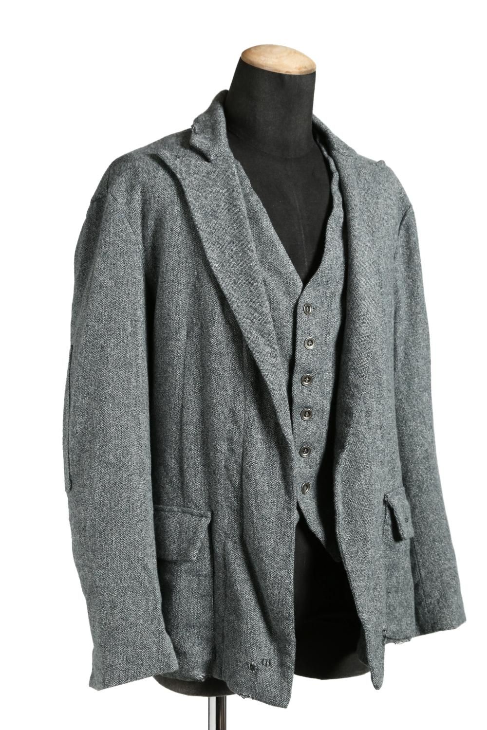 GREG LAUREN 希少 新品 ”DONEGAL TWEED OLIVER