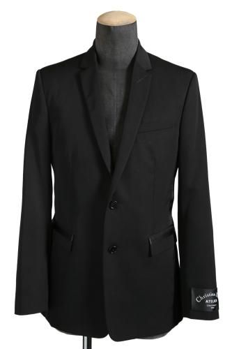 正規品 18aw Dior homme アトリエ ウール ロングコート 黒 L