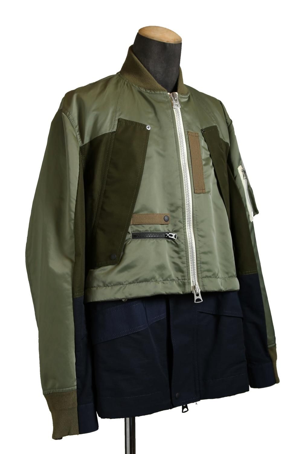 こーさん専用】sacaiファーブルゾンボアジャケット MA-1 2025年最新