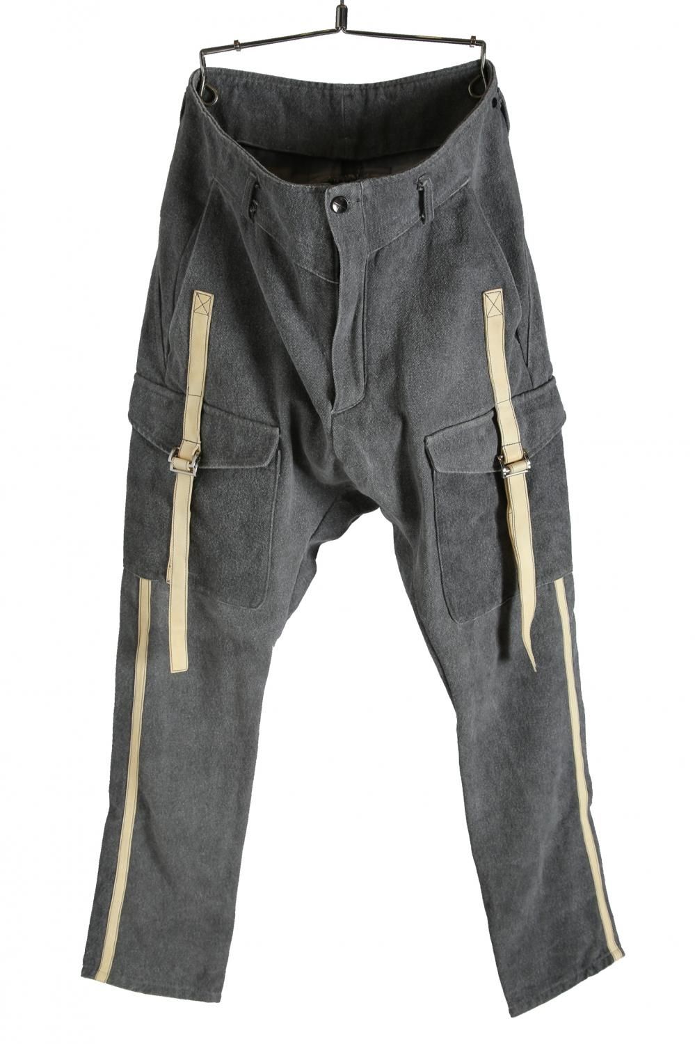 SHARE SPIRIT HOMME シェアスピリット 加工 レザー パンツ SHARE SPIRIT HOMME シェアスピリット 加工 レザー パンツ sharespirit