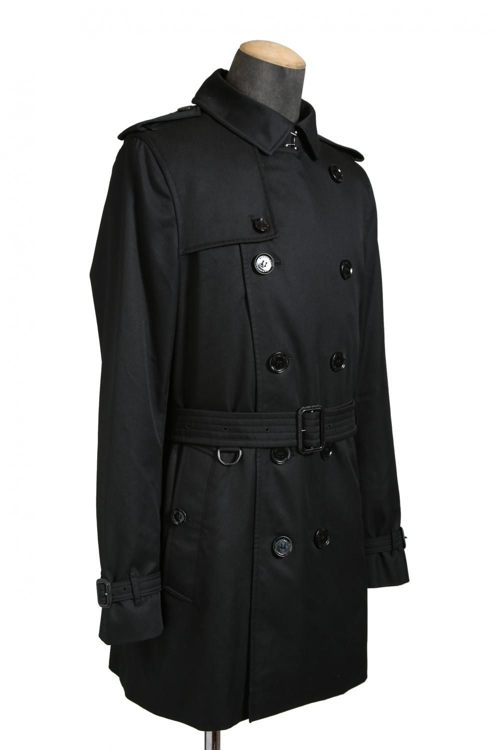 kolor 21aw ドッキングトレンチコート ネイビー size3 【公式通販】