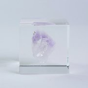 Sola cube Mineral 紫水晶