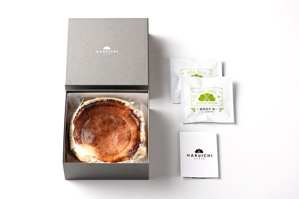 塩キャラメルチーズケーキ | ほうじ茶付き - 日本茶ギフト
